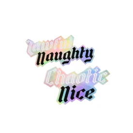 » Gift with $55 Purchase - Chaotic Nice & Lawful Naughty Sticker Set (100% off)