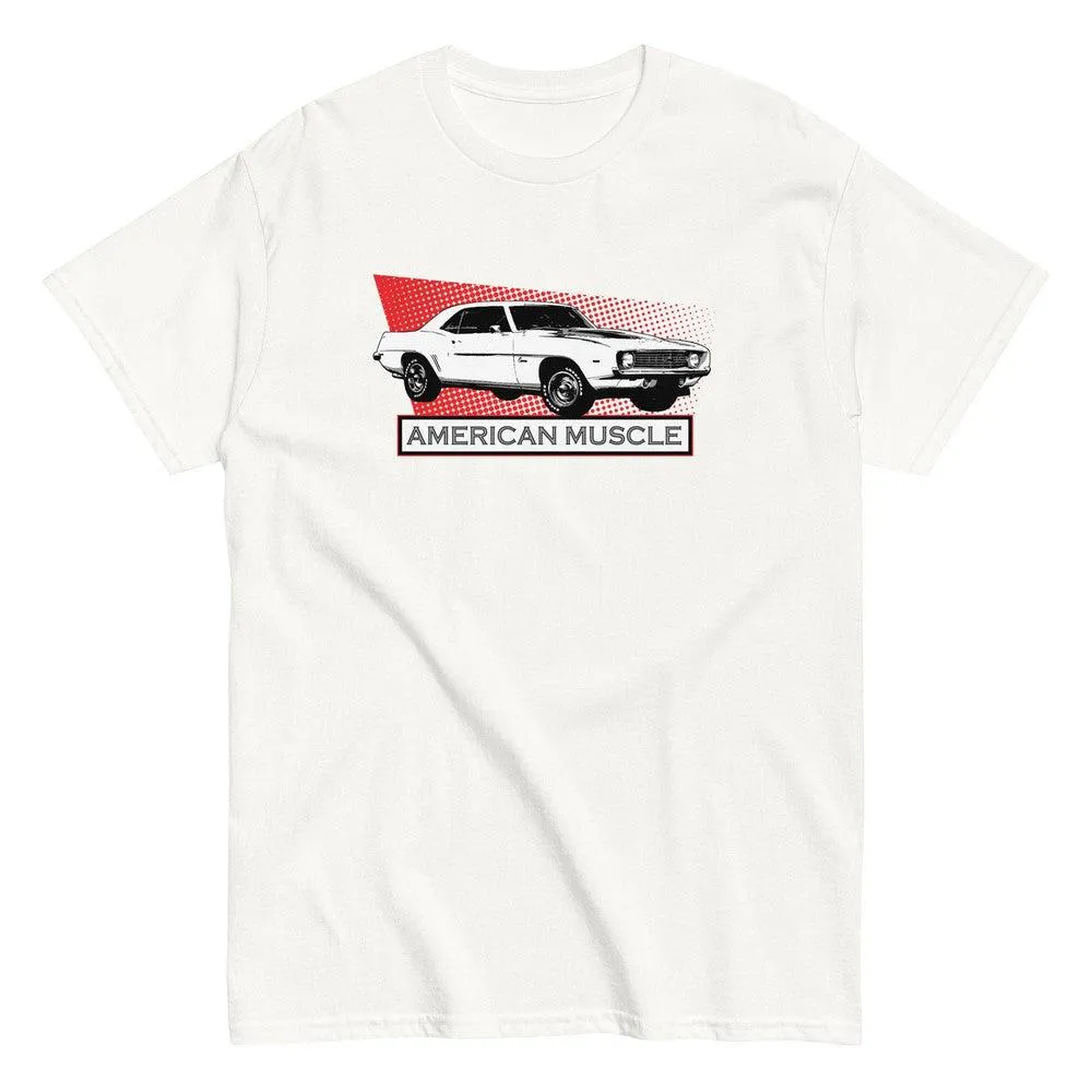 1st Gen 1969 Camaro T-Shirt With Retro Style