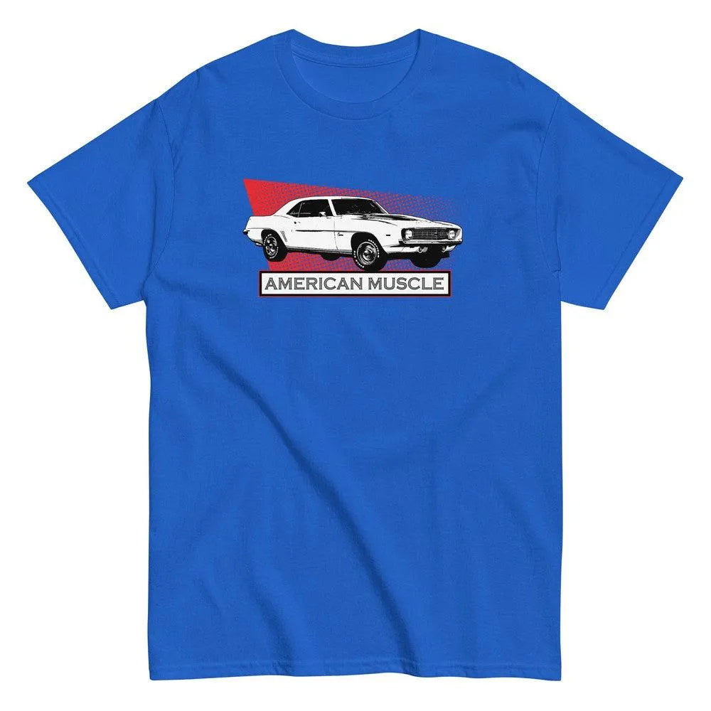 1st Gen 1969 Camaro T-Shirt With Retro Style