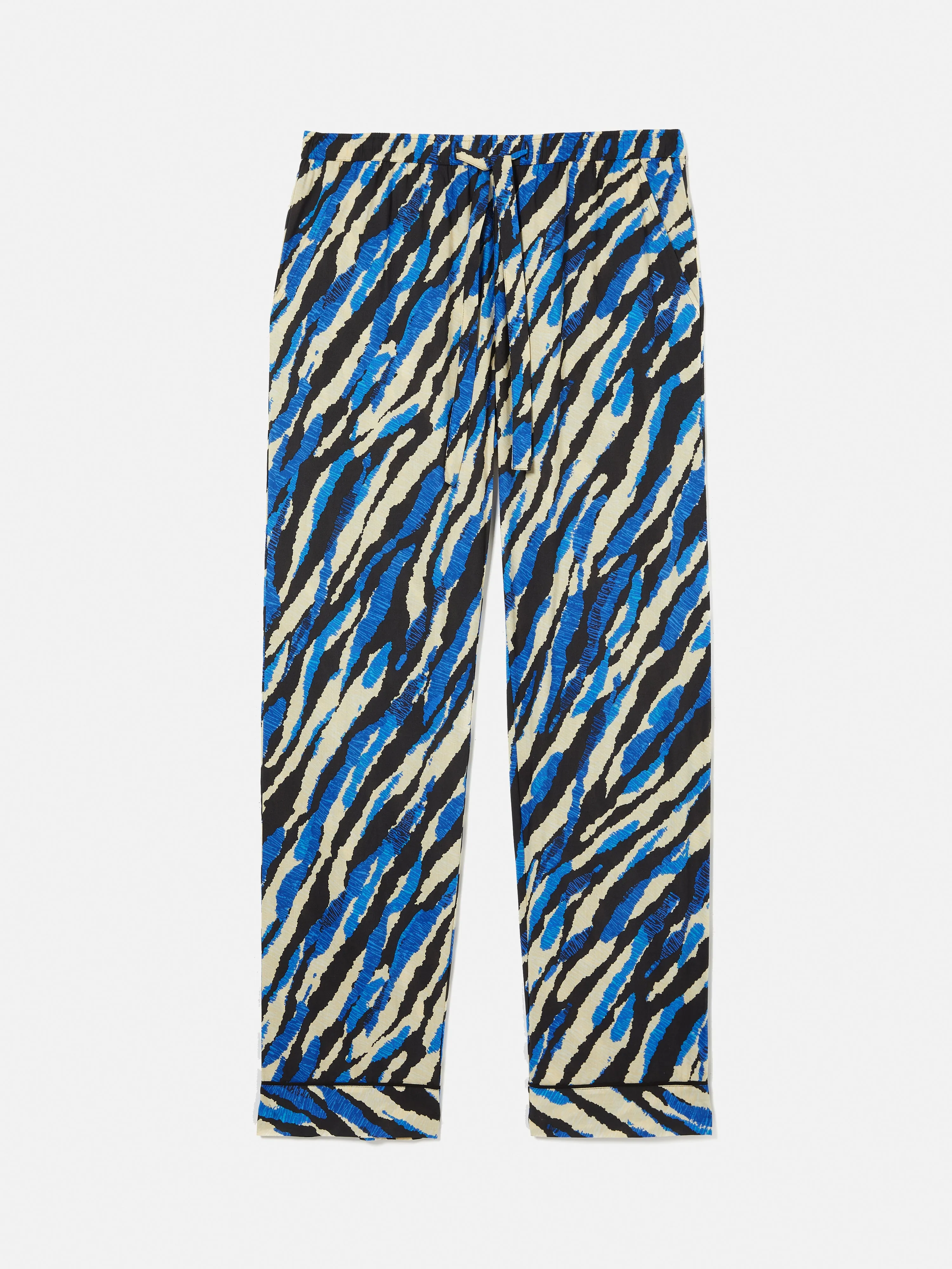 Abstract Zebra Pyjama | Blue