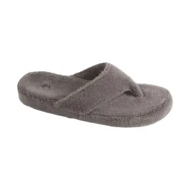 Acorn Women's Spa Thong Slipper - Grey FINAL SALE