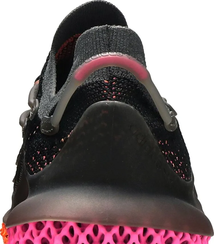 Adidas 4D Fusio 'Black Orange Pink' sneakers, black