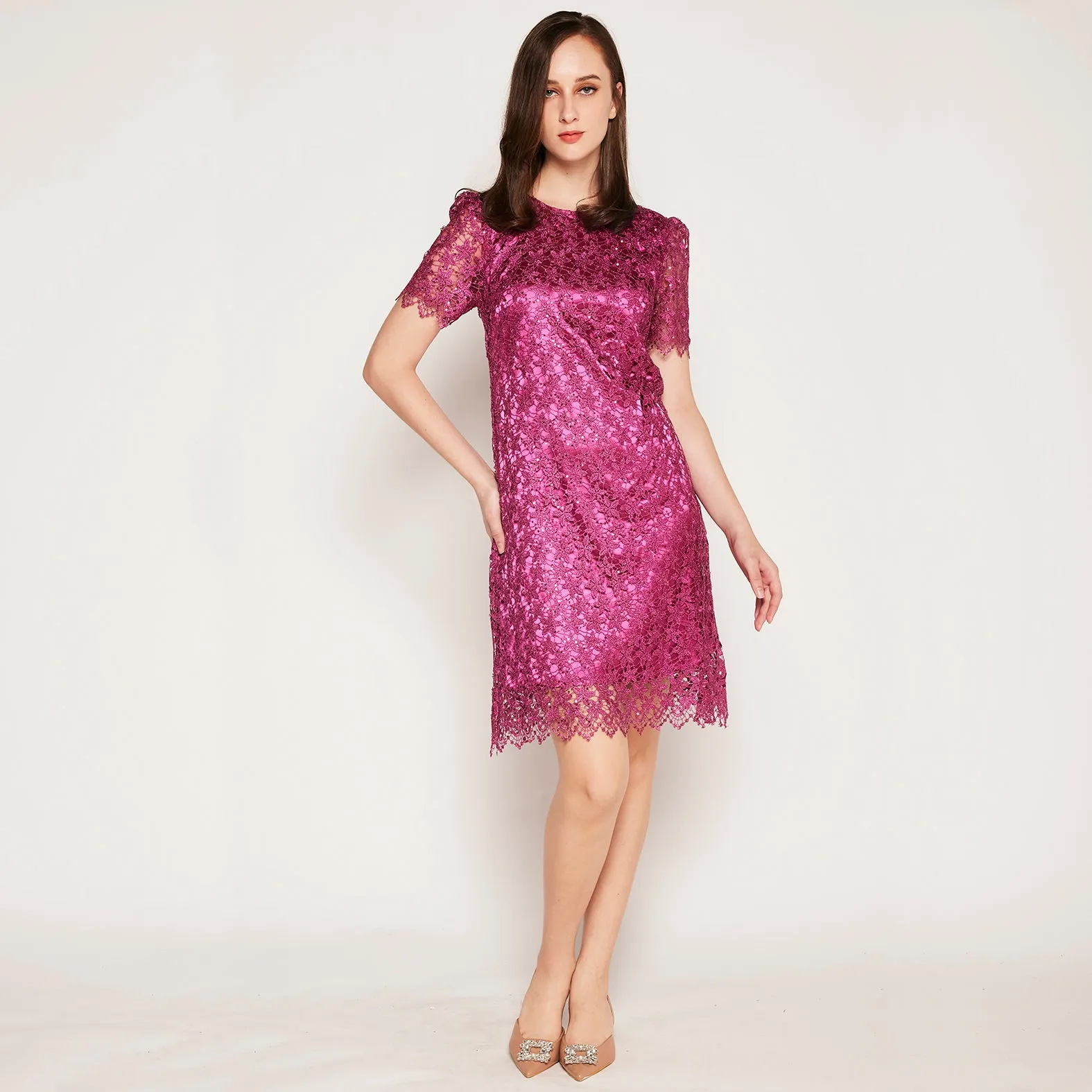 Alice Floral Lace Dress