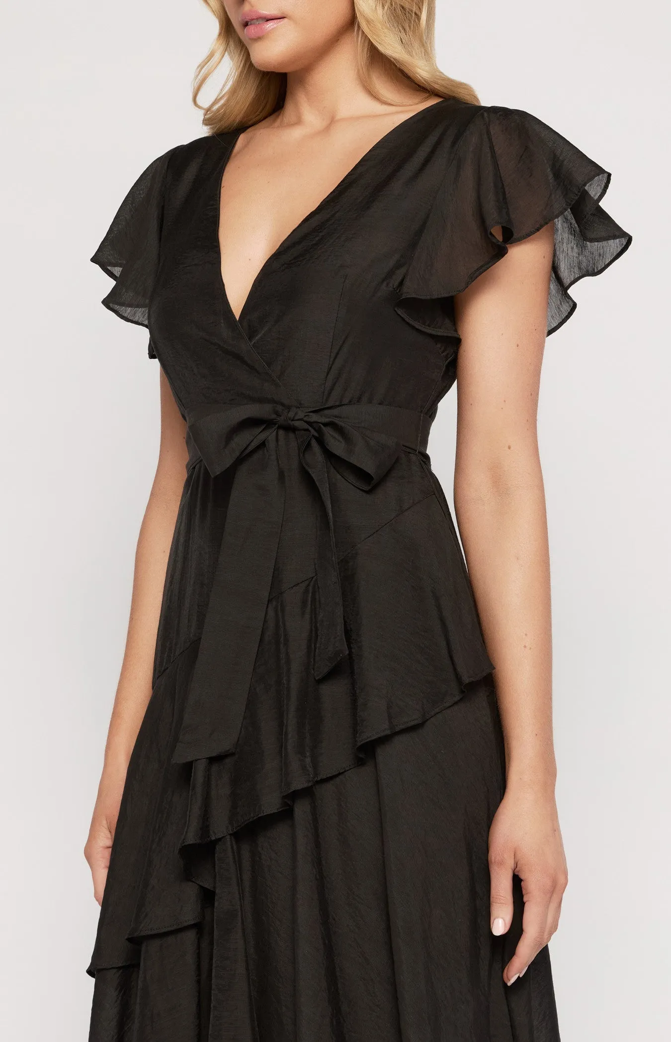 Amara Midi Dress - Black