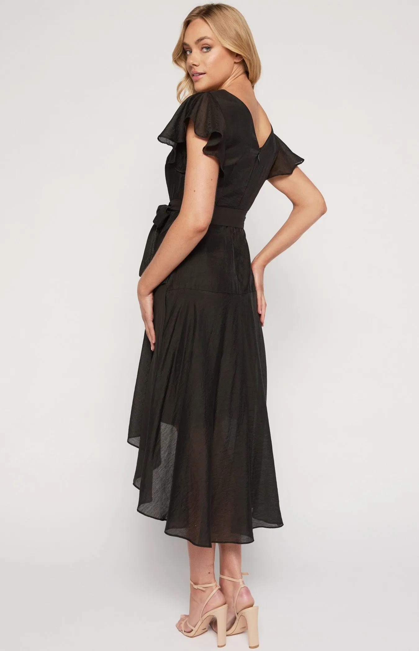 Amara Midi Dress - Black