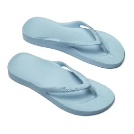 Archies Arch Support Flip Flops in Sky Blue