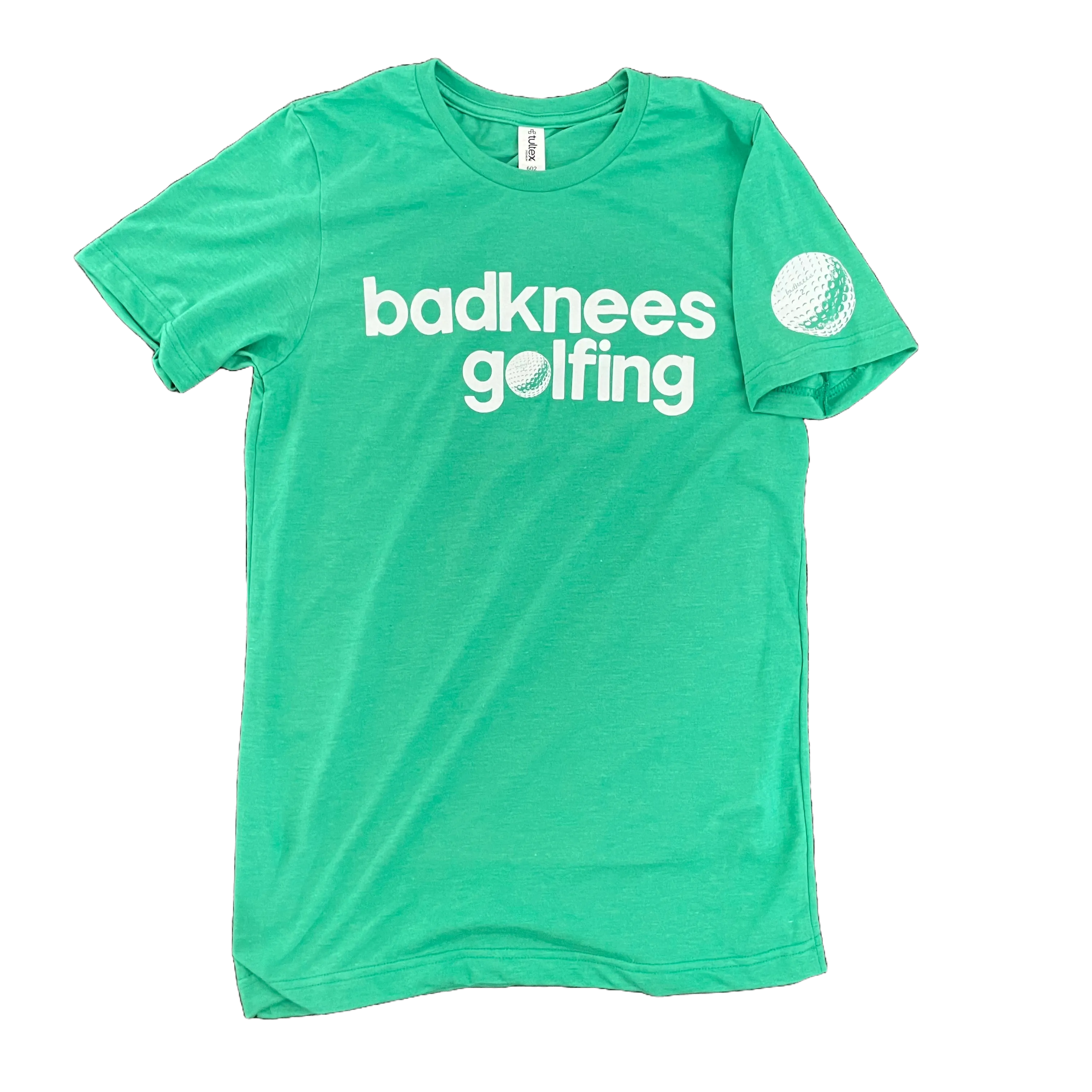 badknees Golfing T-shirt - Fairway Green