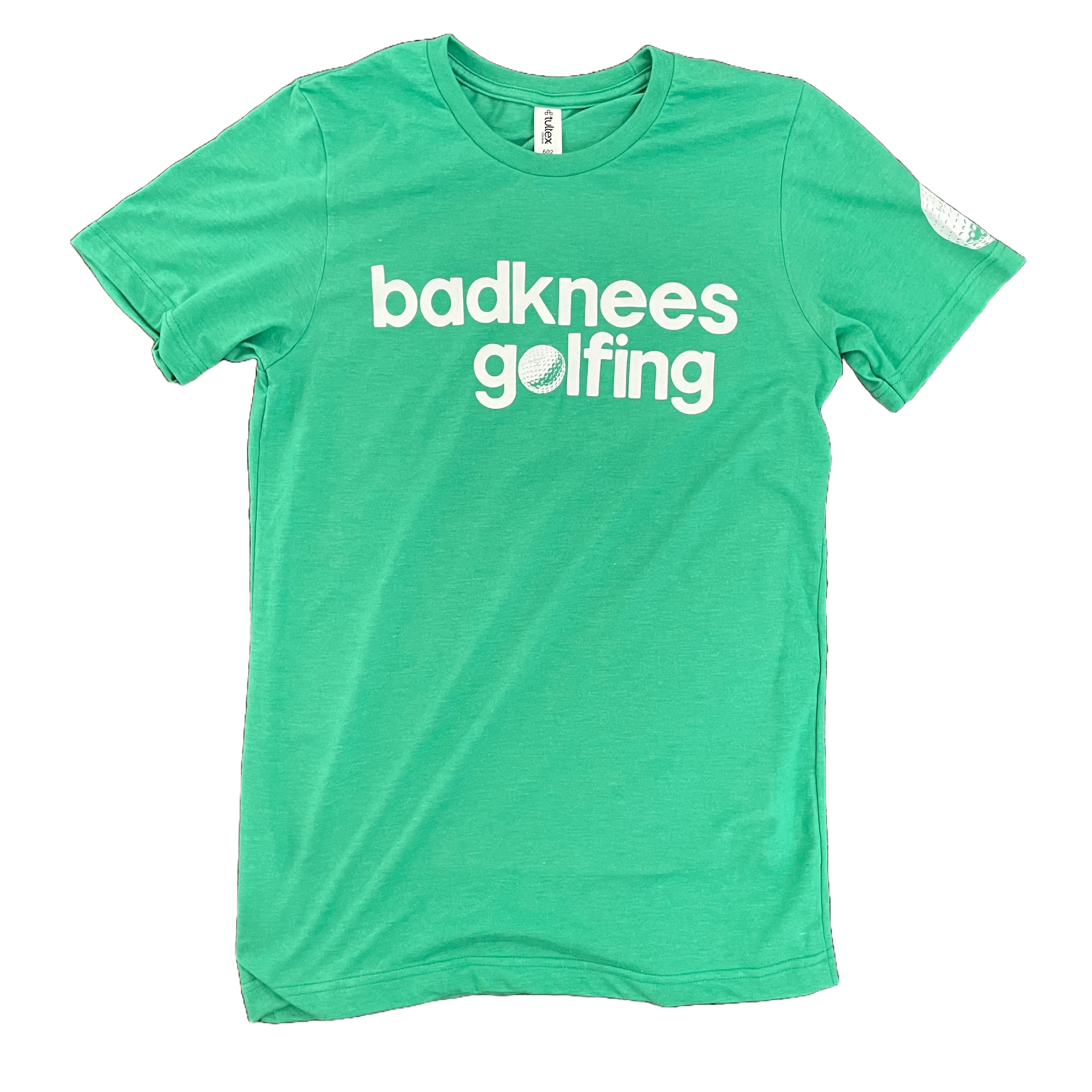 badknees Golfing T-shirt - Fairway Green