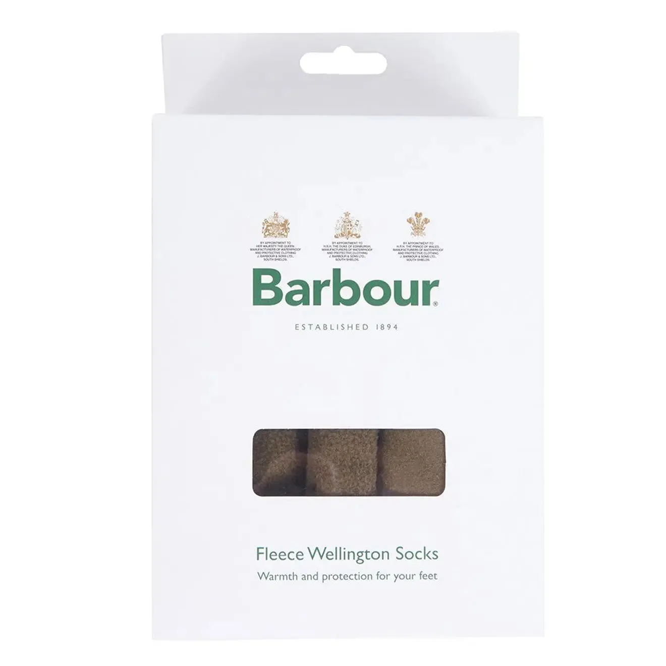 Barbour Fleece Wellington Sock Olive