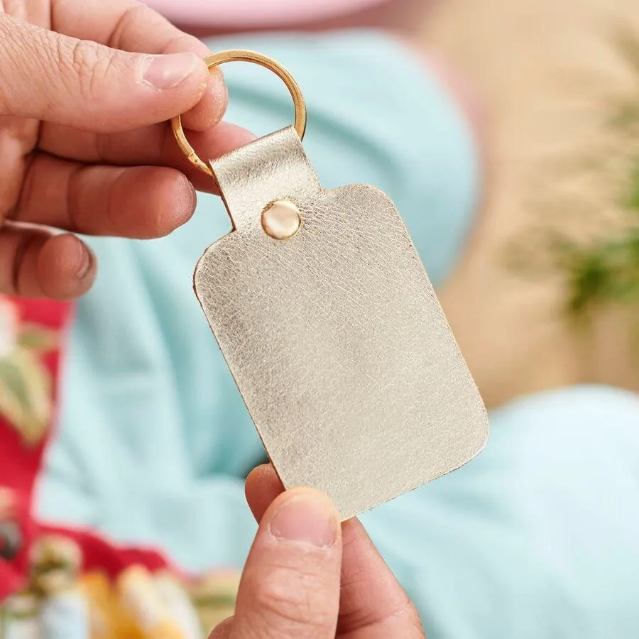 Bestie Leather matching Keyrings