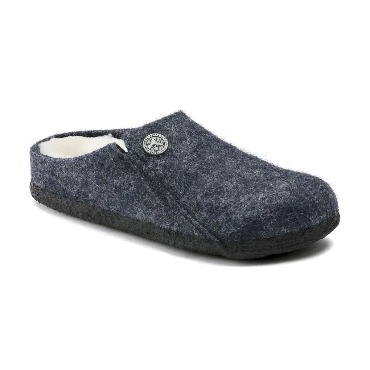 Birkenstock Kid's Zermatt Dark Blue Shearling