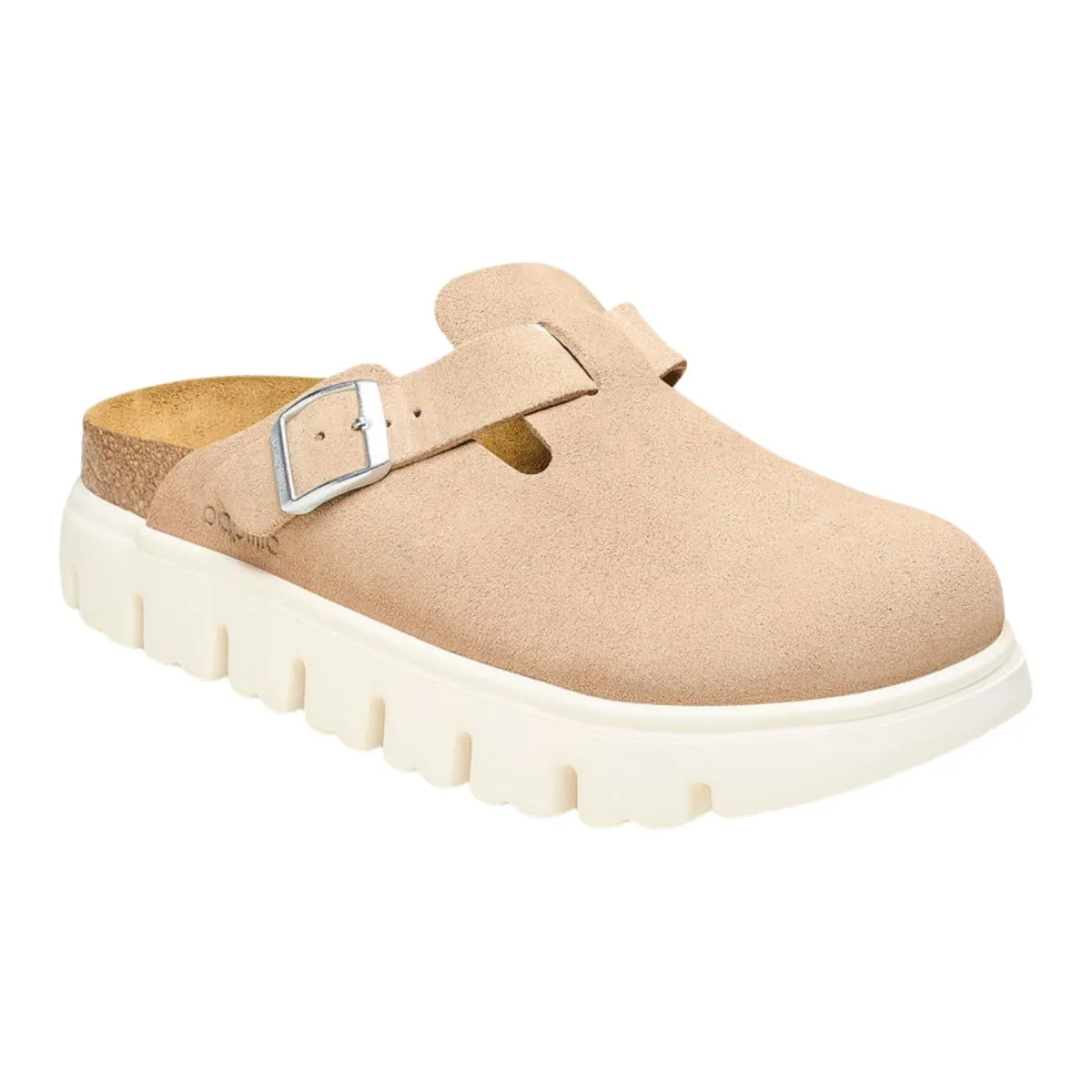 Birkenstock Women's Boston Chunky Warm Sand Suede