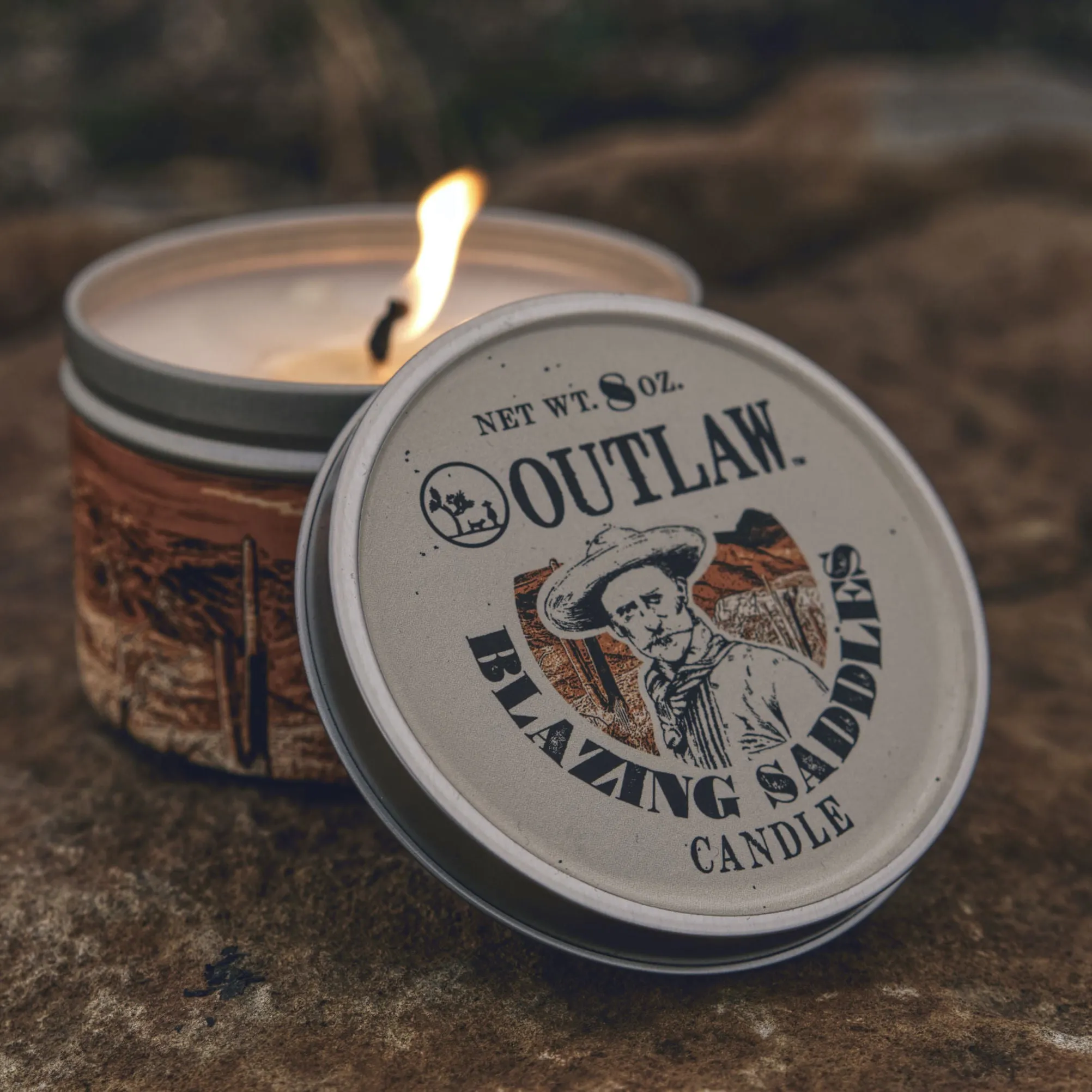 Blazing Saddles Candle - 8 oz