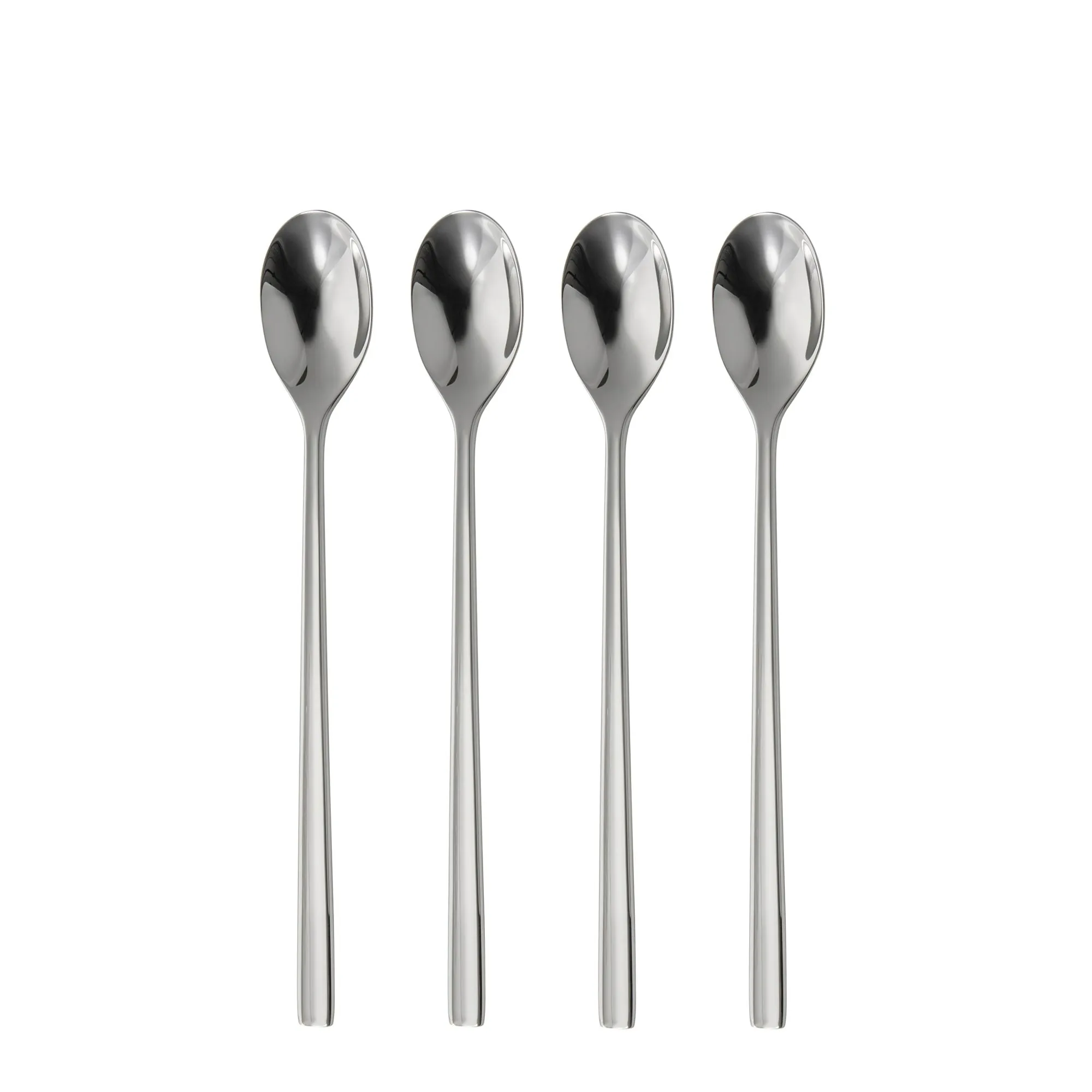 Blockley Bright Long Handled Spoon, Set of 4