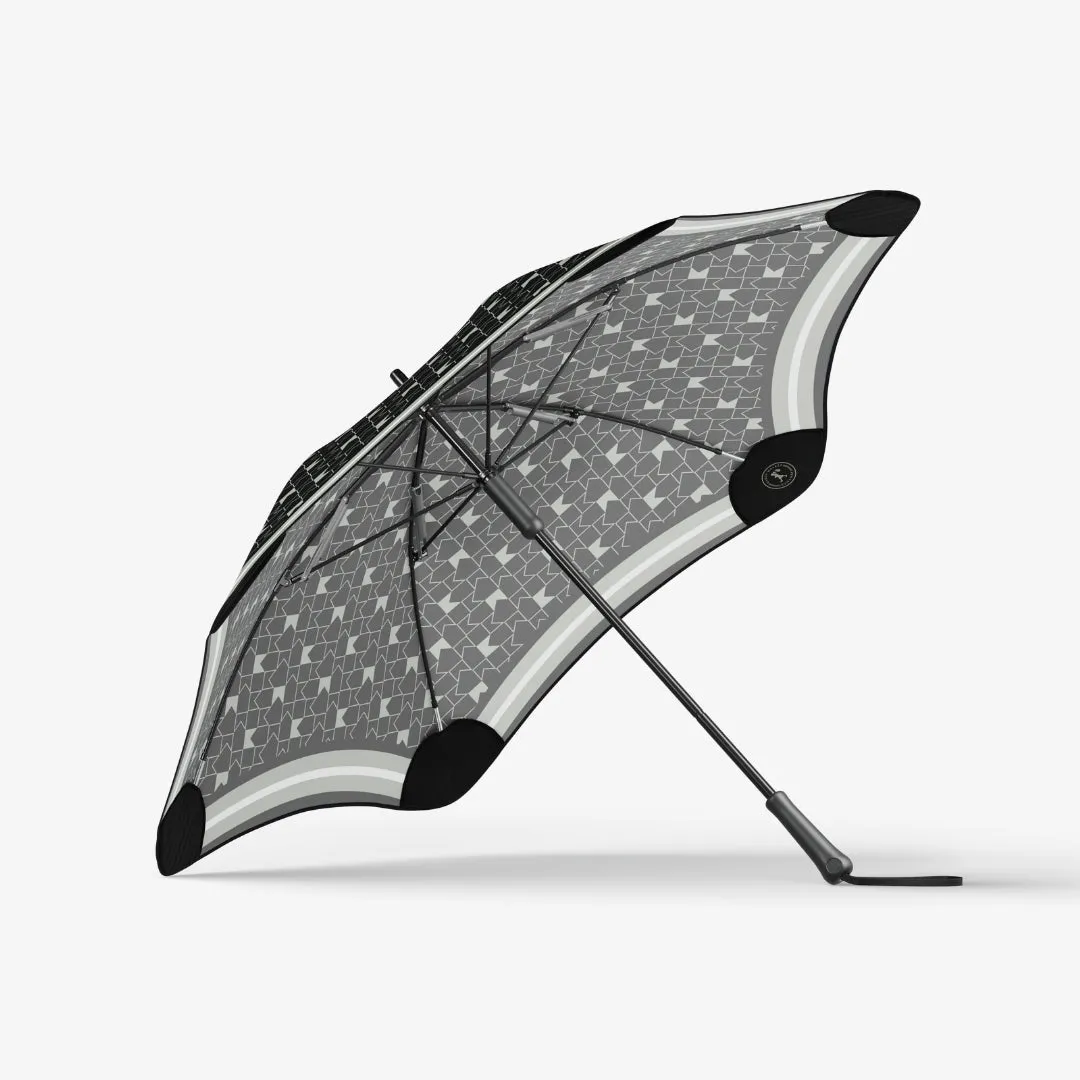 Blunt Classic Umbrella Karen Walker Monogram Black/Grey