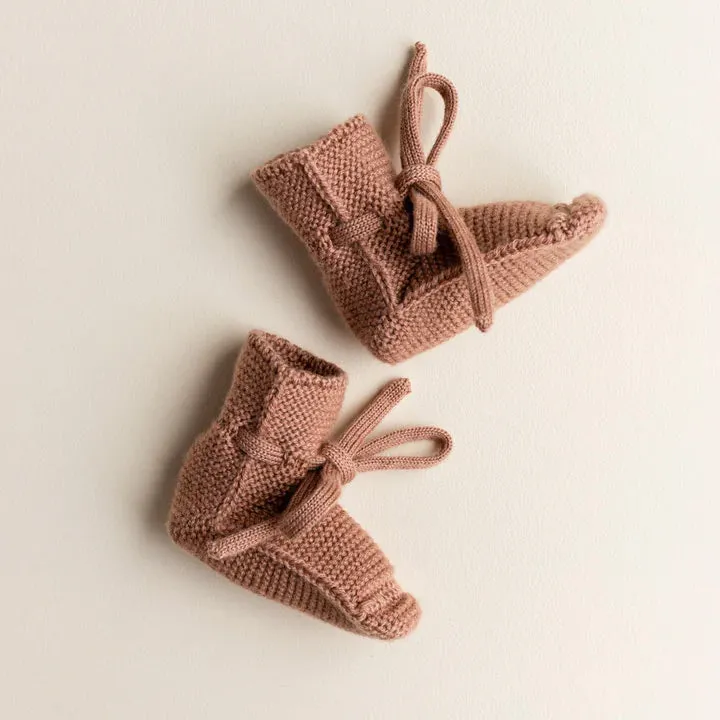 Booties - 100% Merino Wool (Newborn-9m)