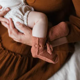 Booties - 100% Merino Wool (Newborn-9m)