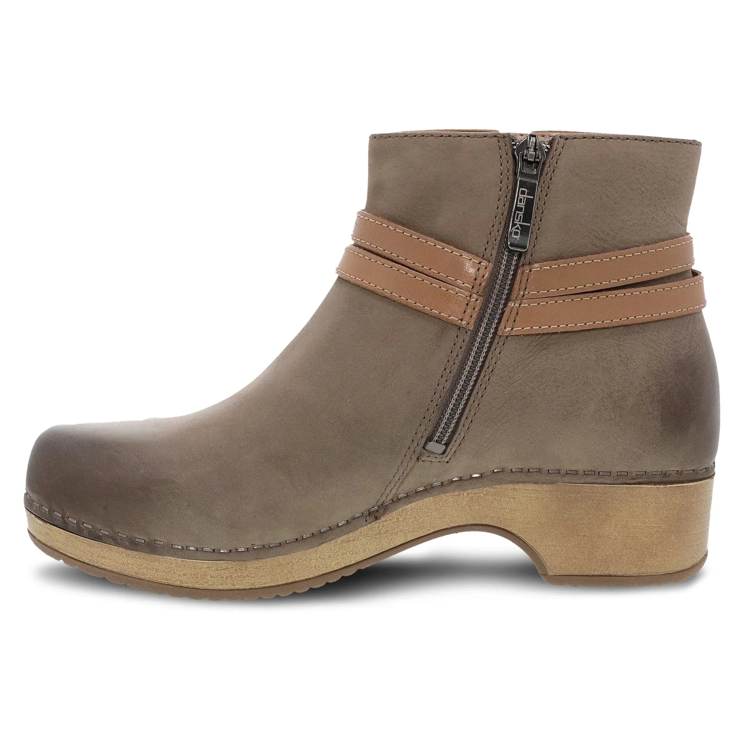 Brook Comfort Clog Boot in Taupe