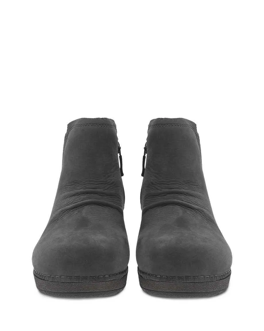 Stylish Grey Nubuck Boots by Caley