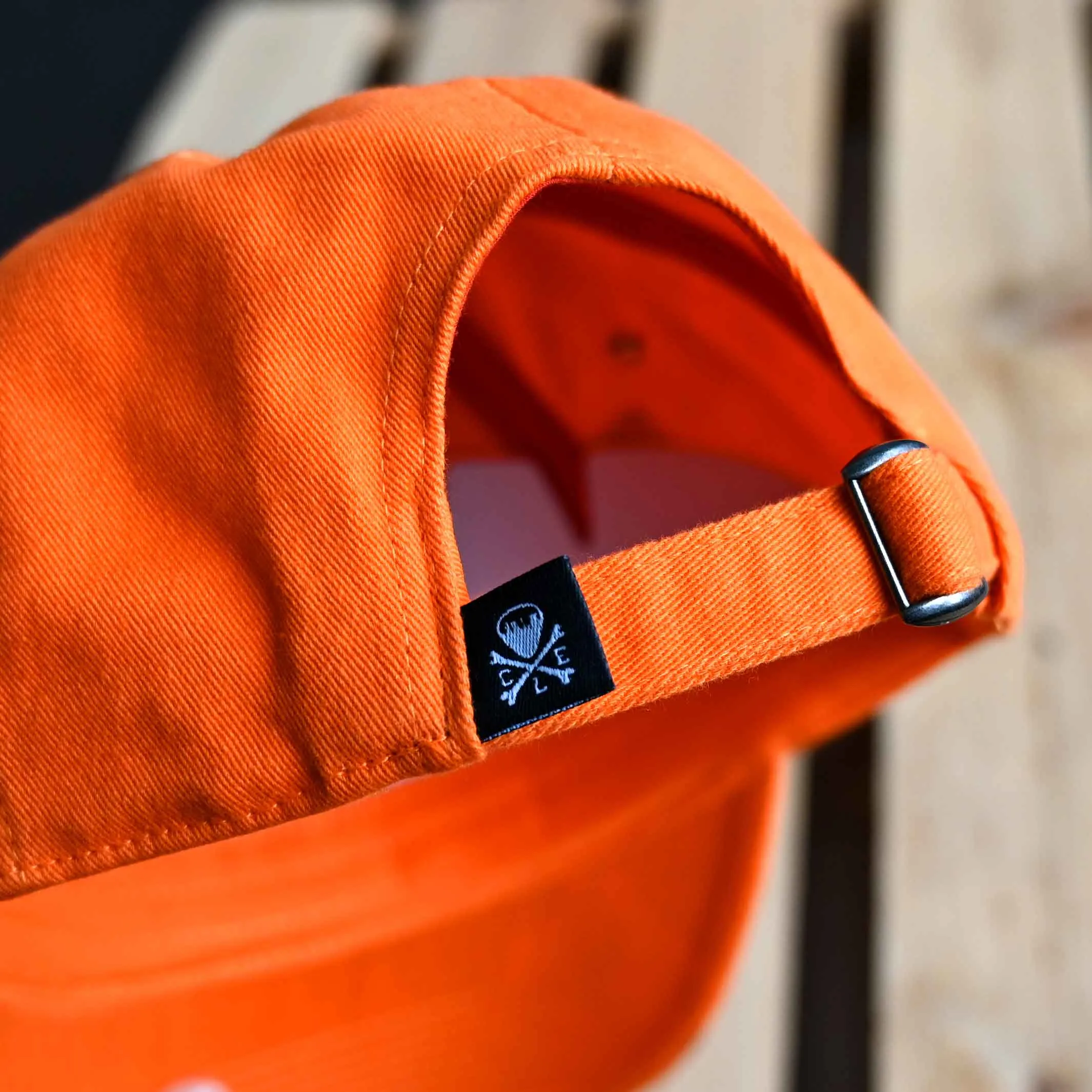 CLE Logo Twill Dad Hat - Orange