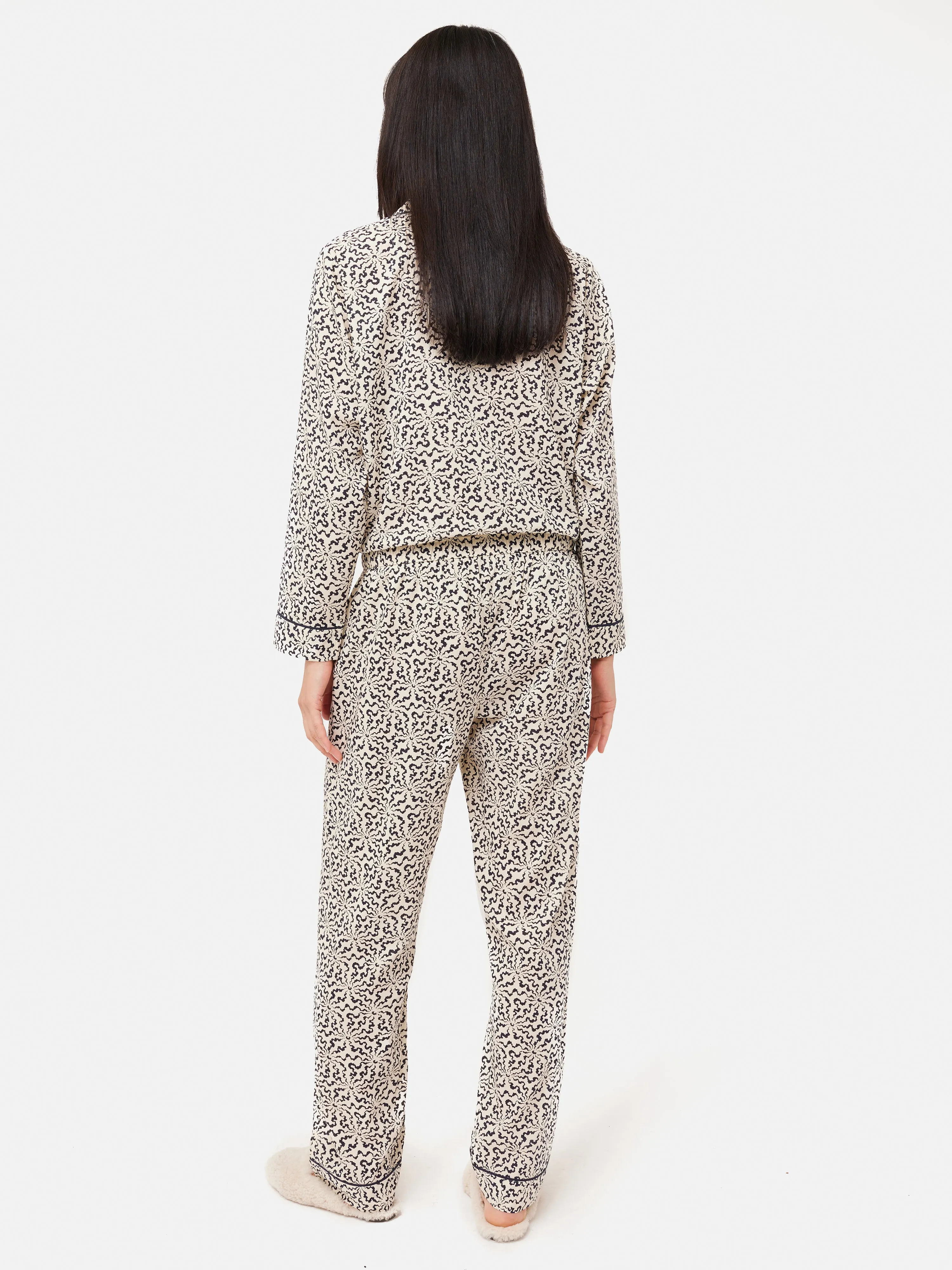 Cosmic Wave Pyjama | Ivory