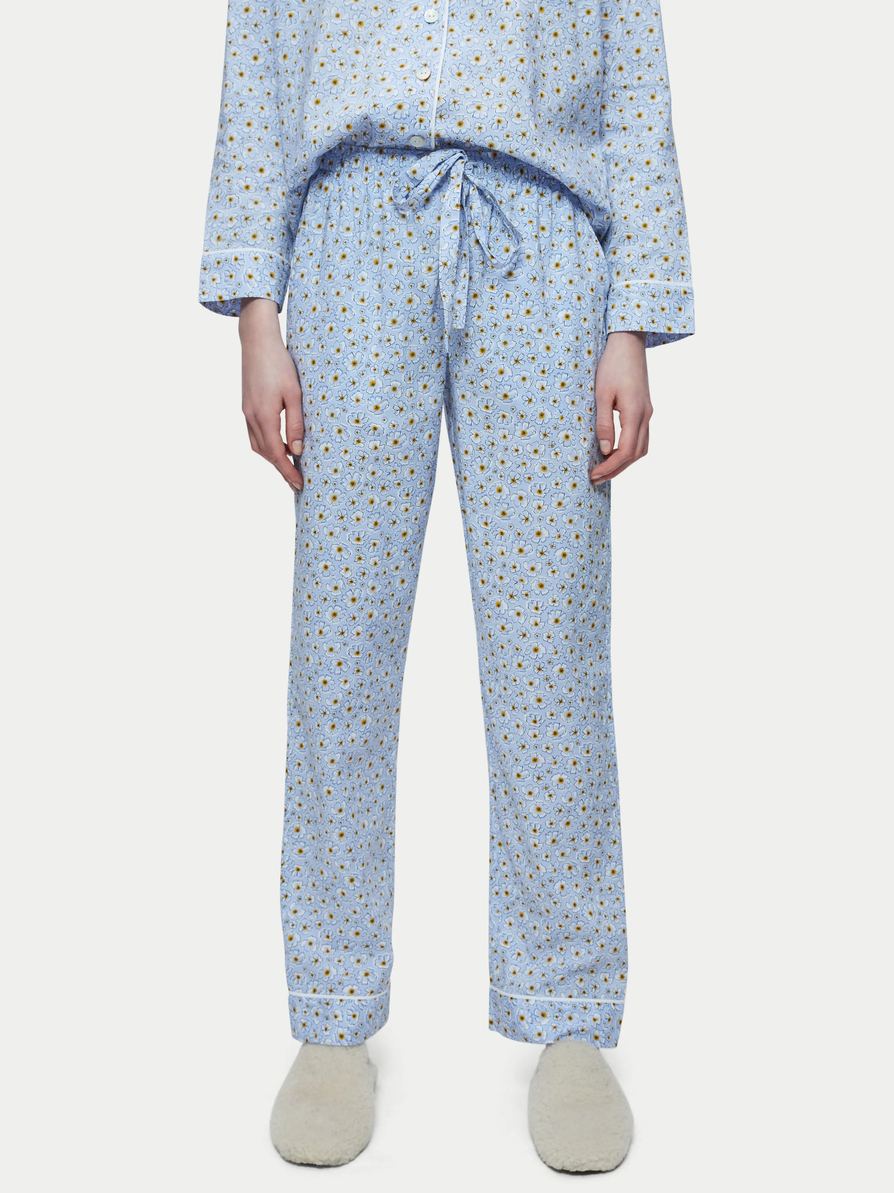 Cosmos Floral Pyjama | Blue