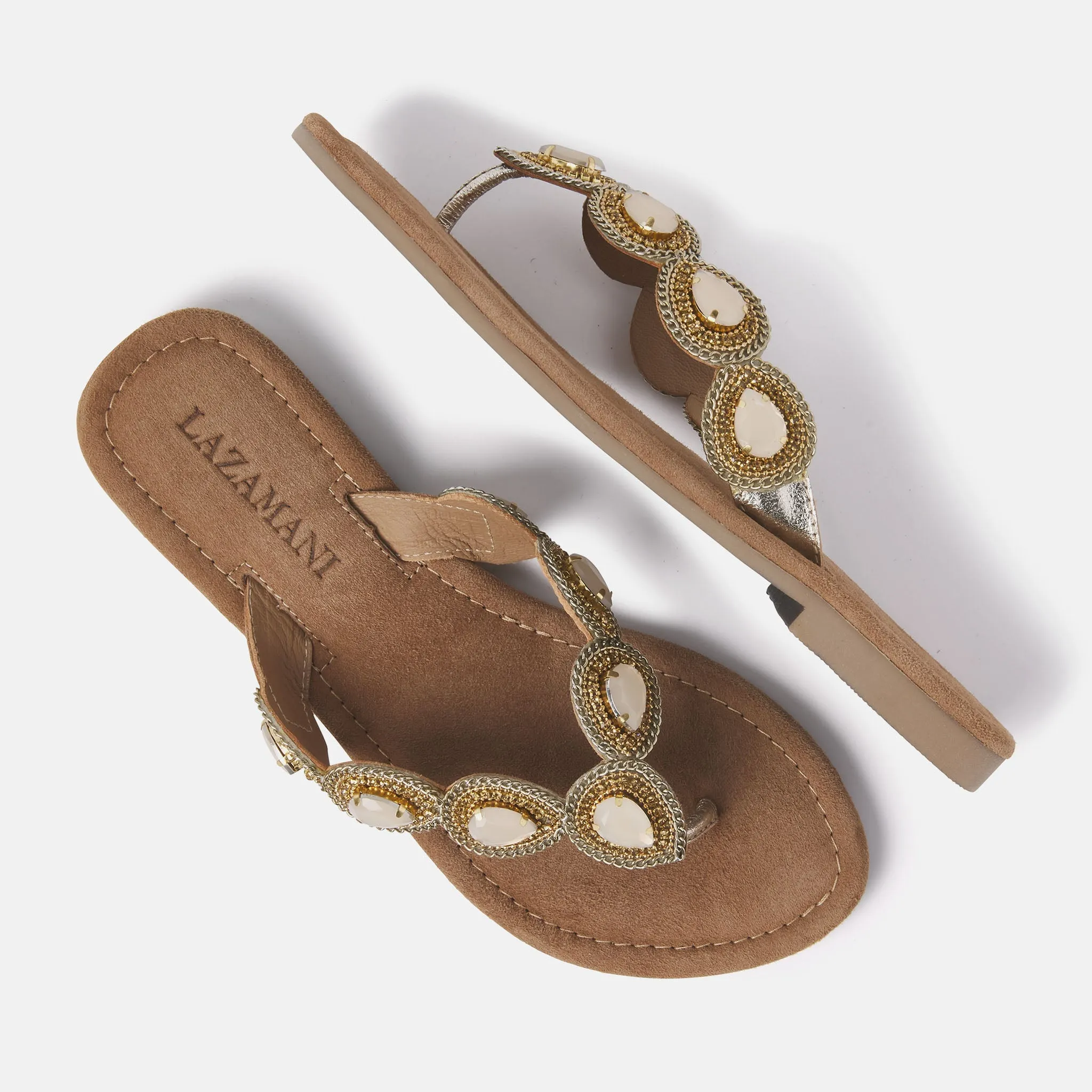 Dames Slippers 33.515 Gold