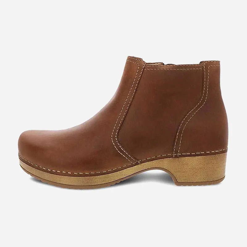 Dansko Barbara Womens Stylish Leather Ankle Boots