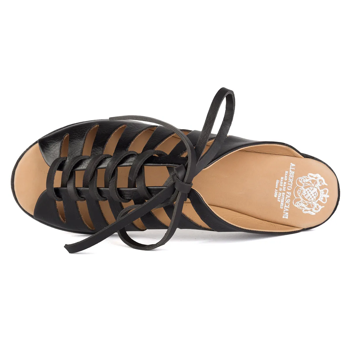 DUNIA 80027 <br> Black slippers