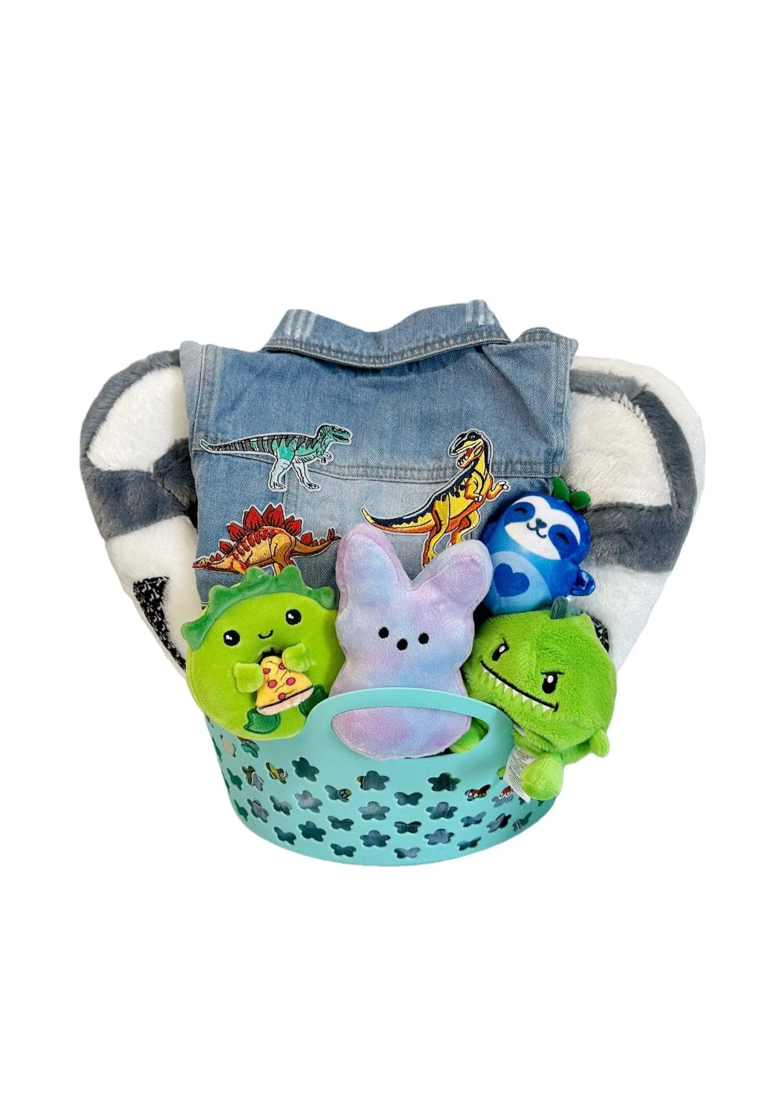 Easter Plush Boys Basket