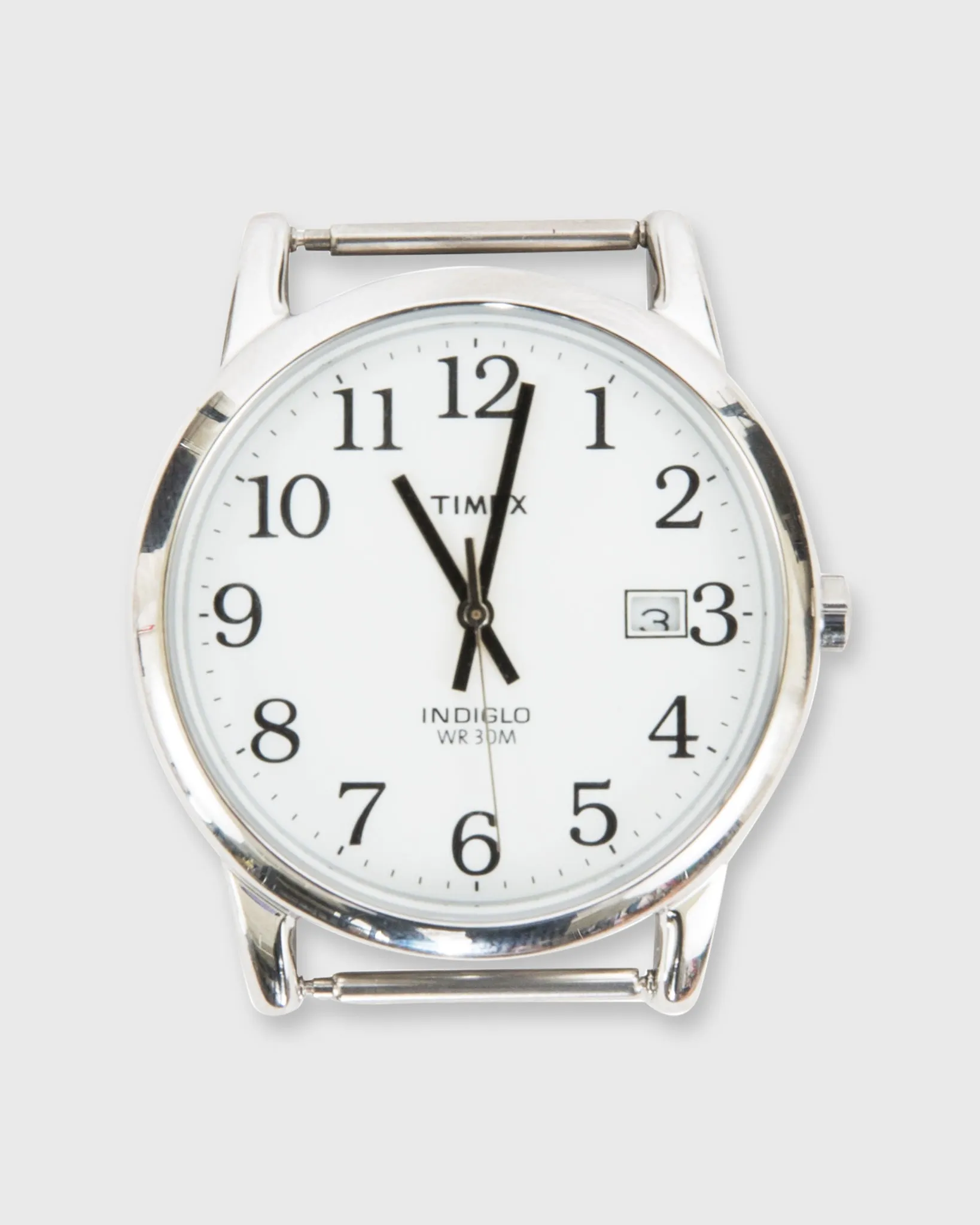 Easy Reader Watch in White/Silver