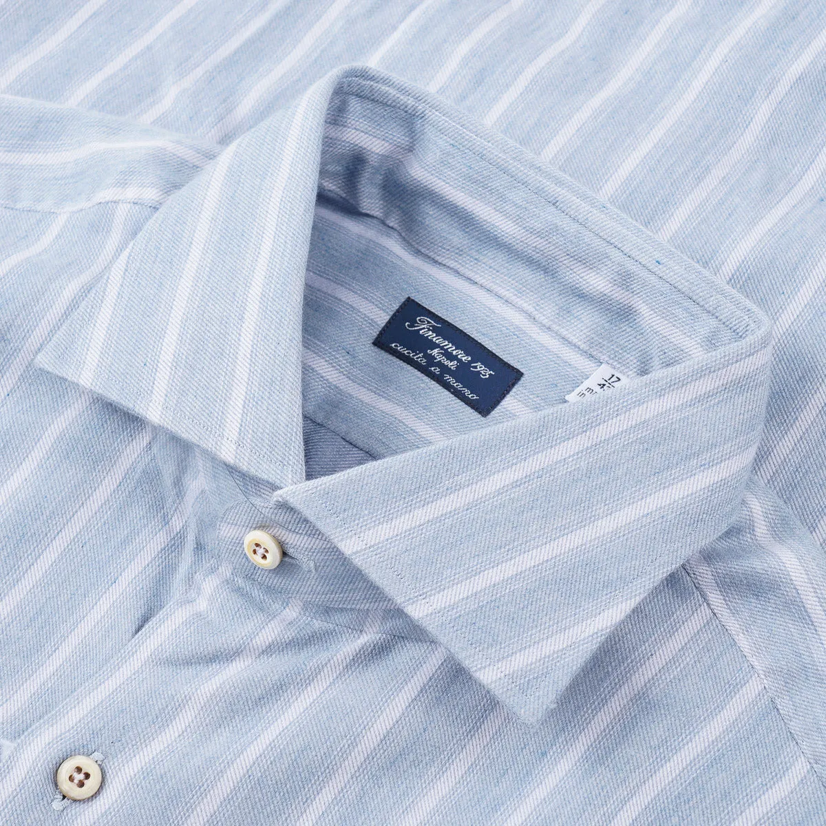 Finamore Soft Cashmere and Cotton Shirt