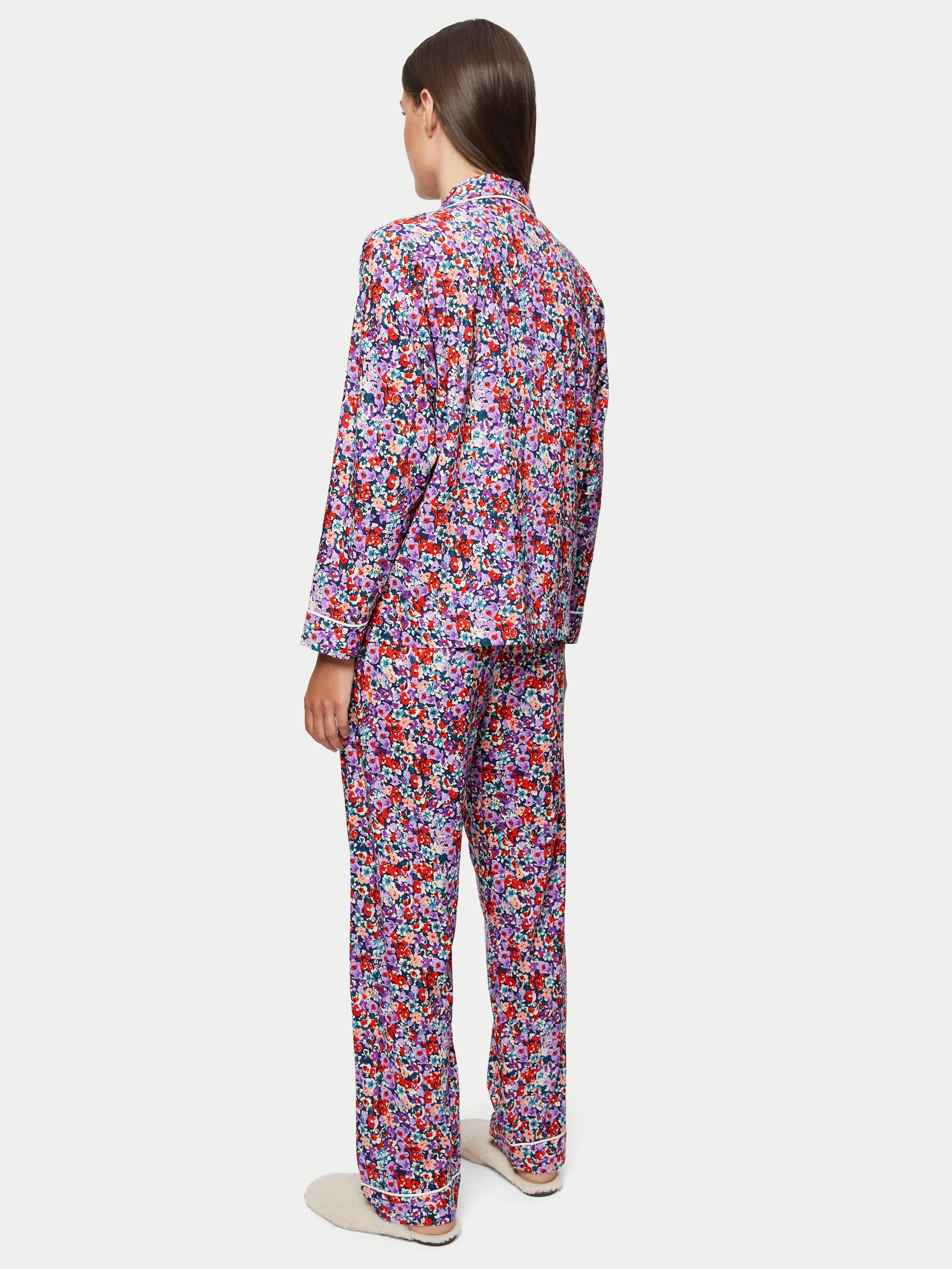 Freesia Ditsy Pyjama | Purple