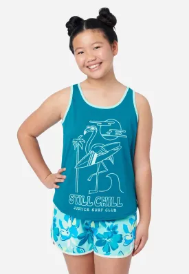 Graphic Ringer Tank