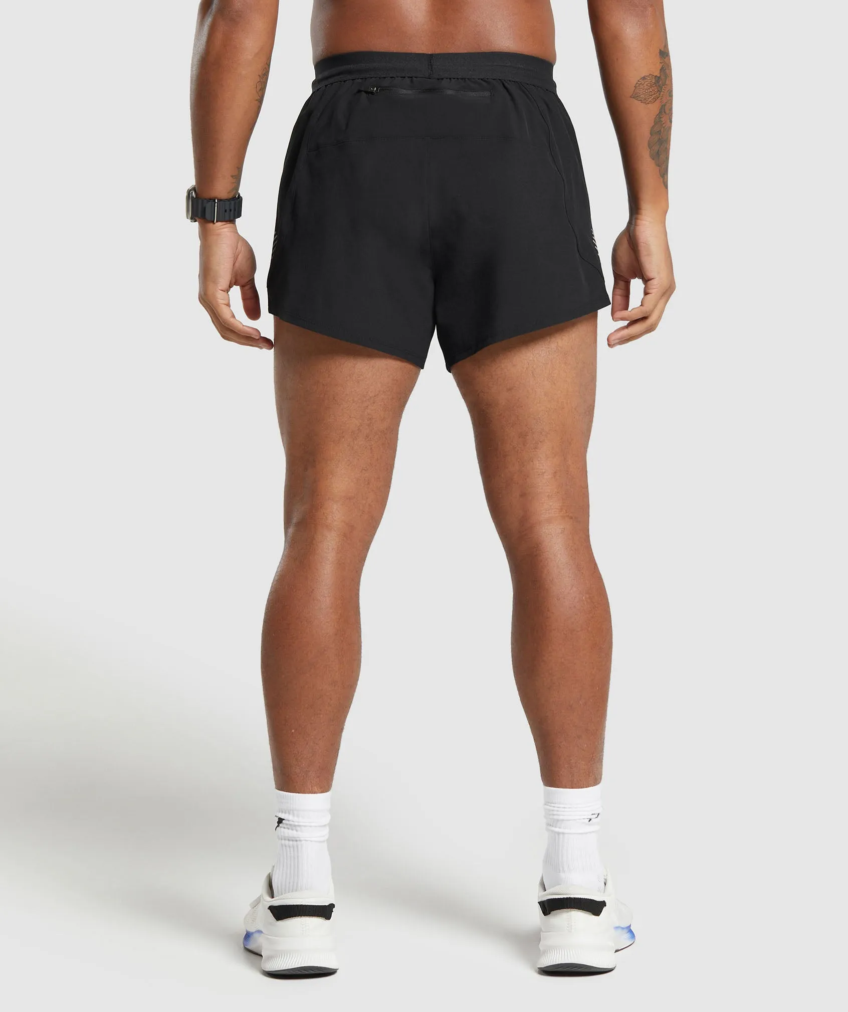 Gymshark Apex Run 5" Shorts - Black