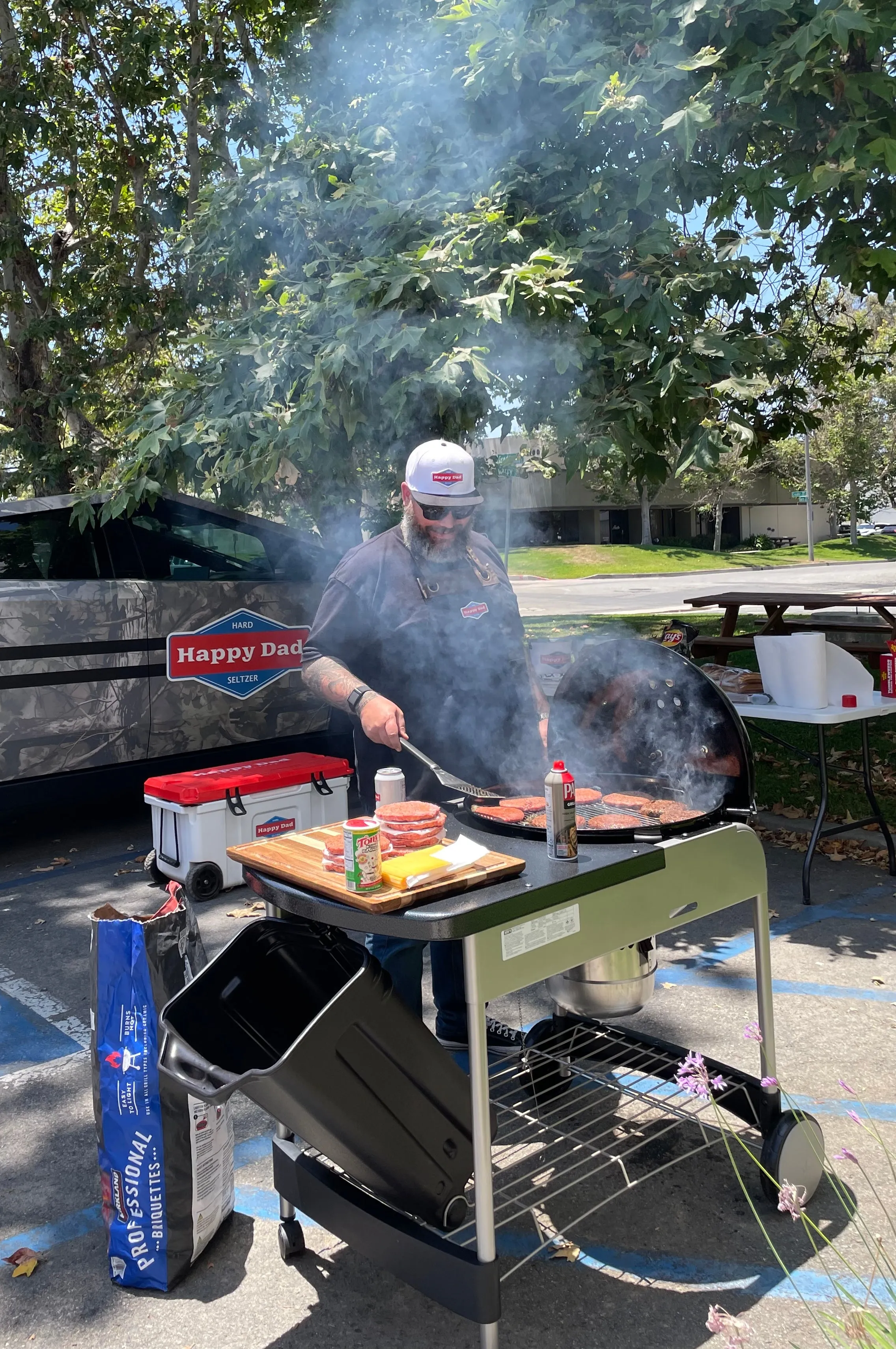 Happy Dad Grilling Apron