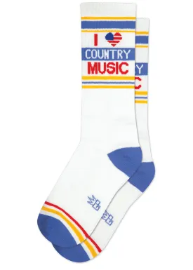 I ❤️ Country Music Socks