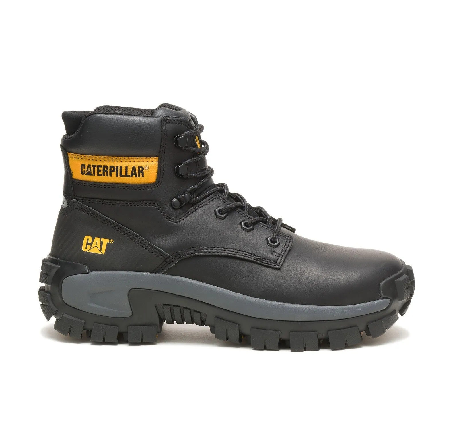 Invader Hi Men's Steel-Toe Work Boots Black