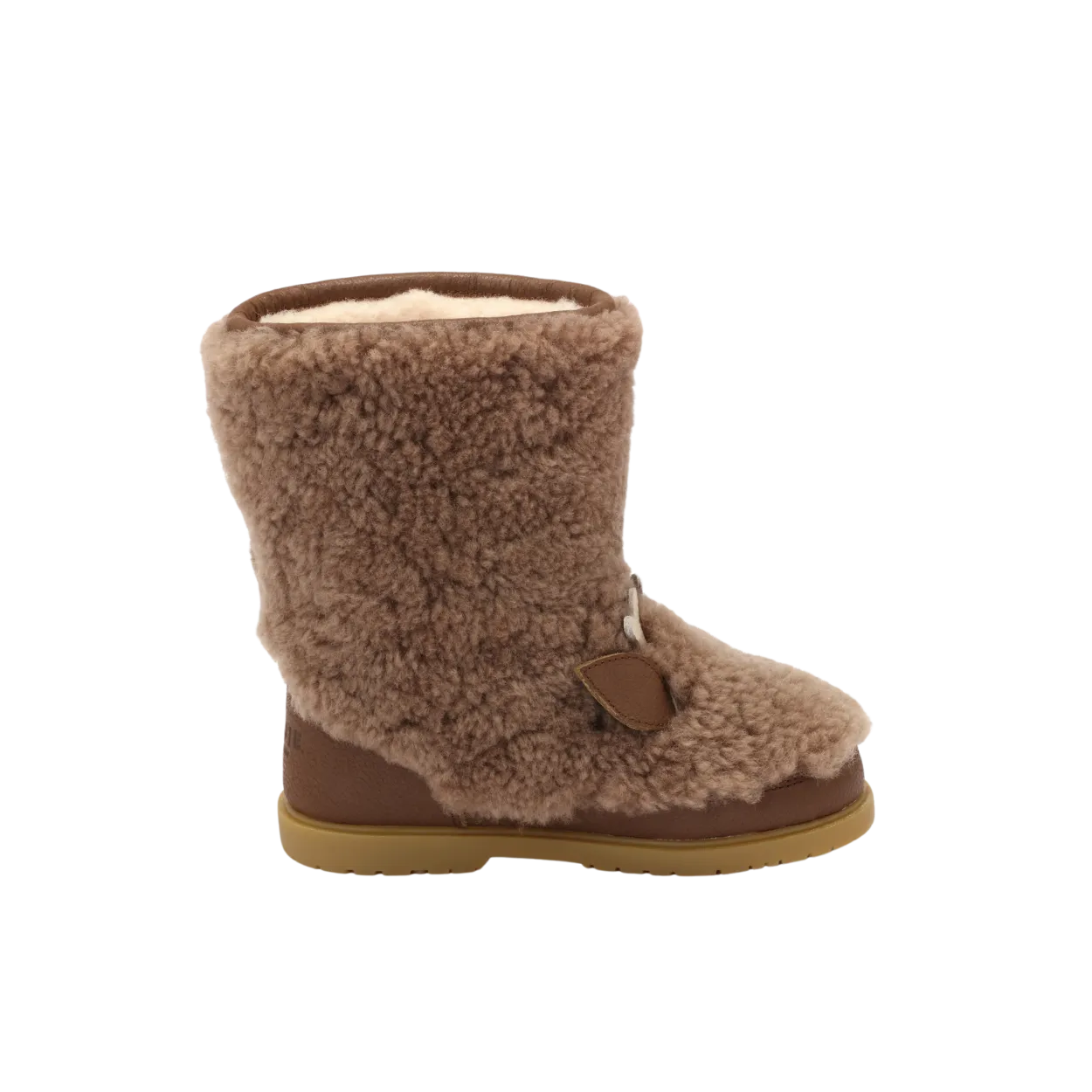 Irfi Boots | Stag | Chestnut Curly Sheep Wool