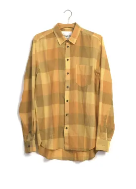 JESPER | Casual Chequered Shirt | Sunflower