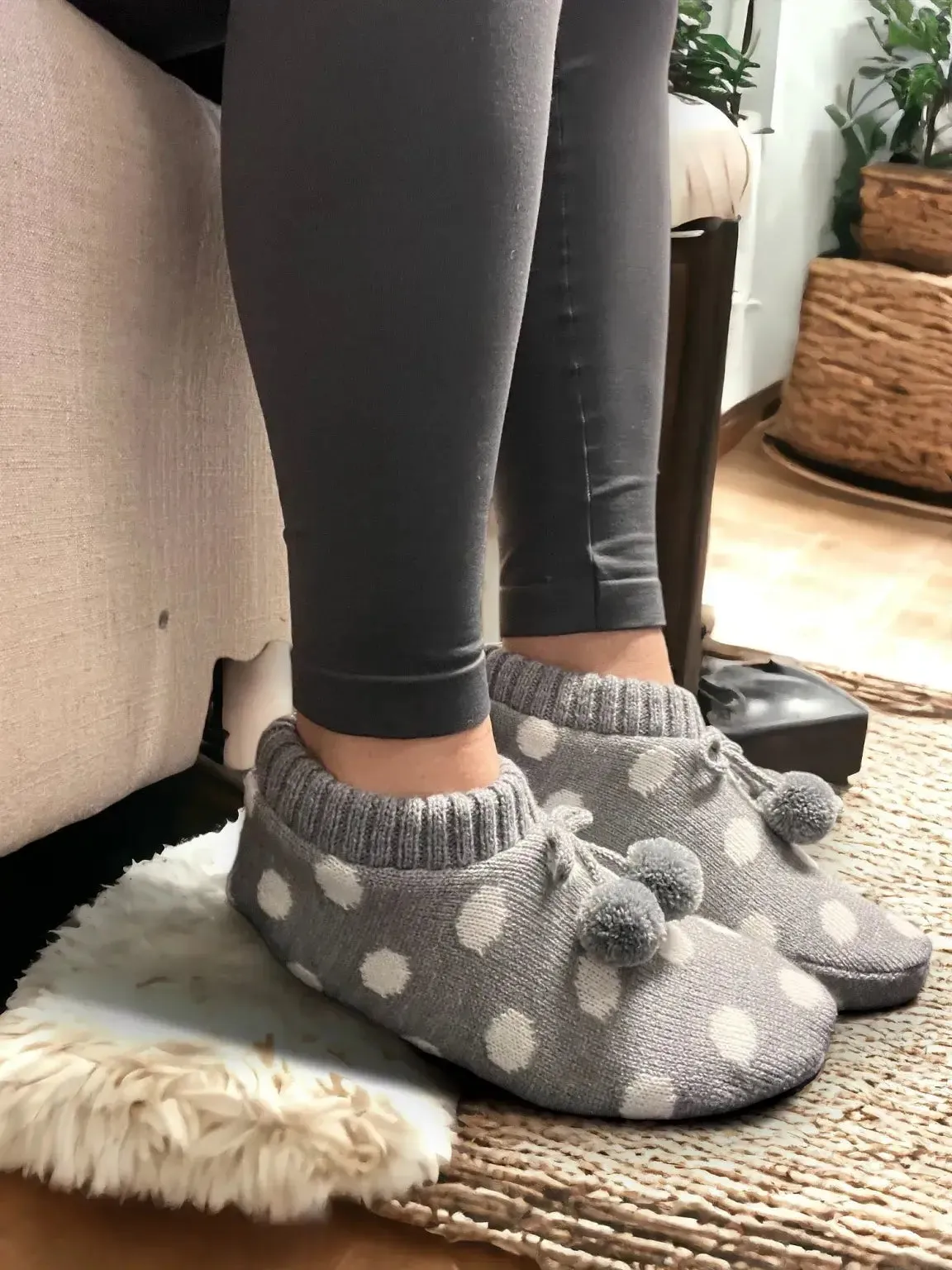 Jess & Lou - Splendid Spots Super Cosy Slippers