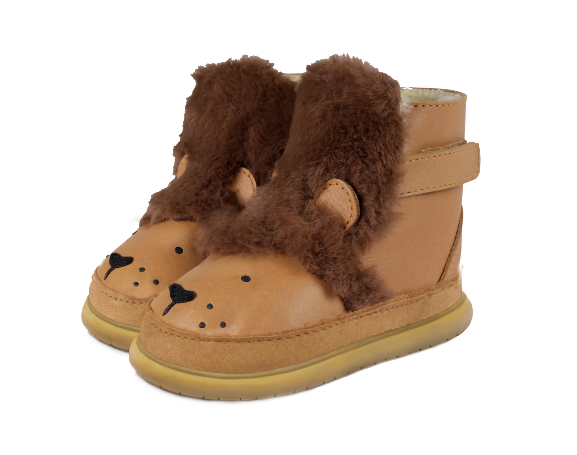 Kapi Exclusive Booties | Leo | Camel Classic Leather