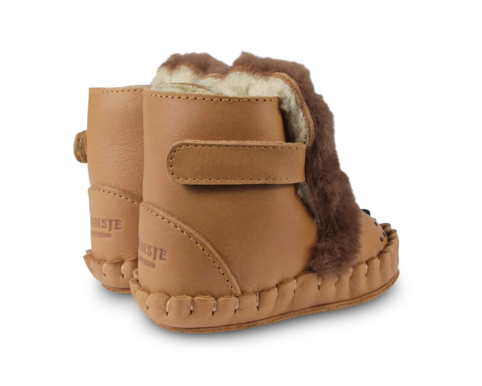 Kapi Exclusive Booties | Leo | Camel Classic Leather