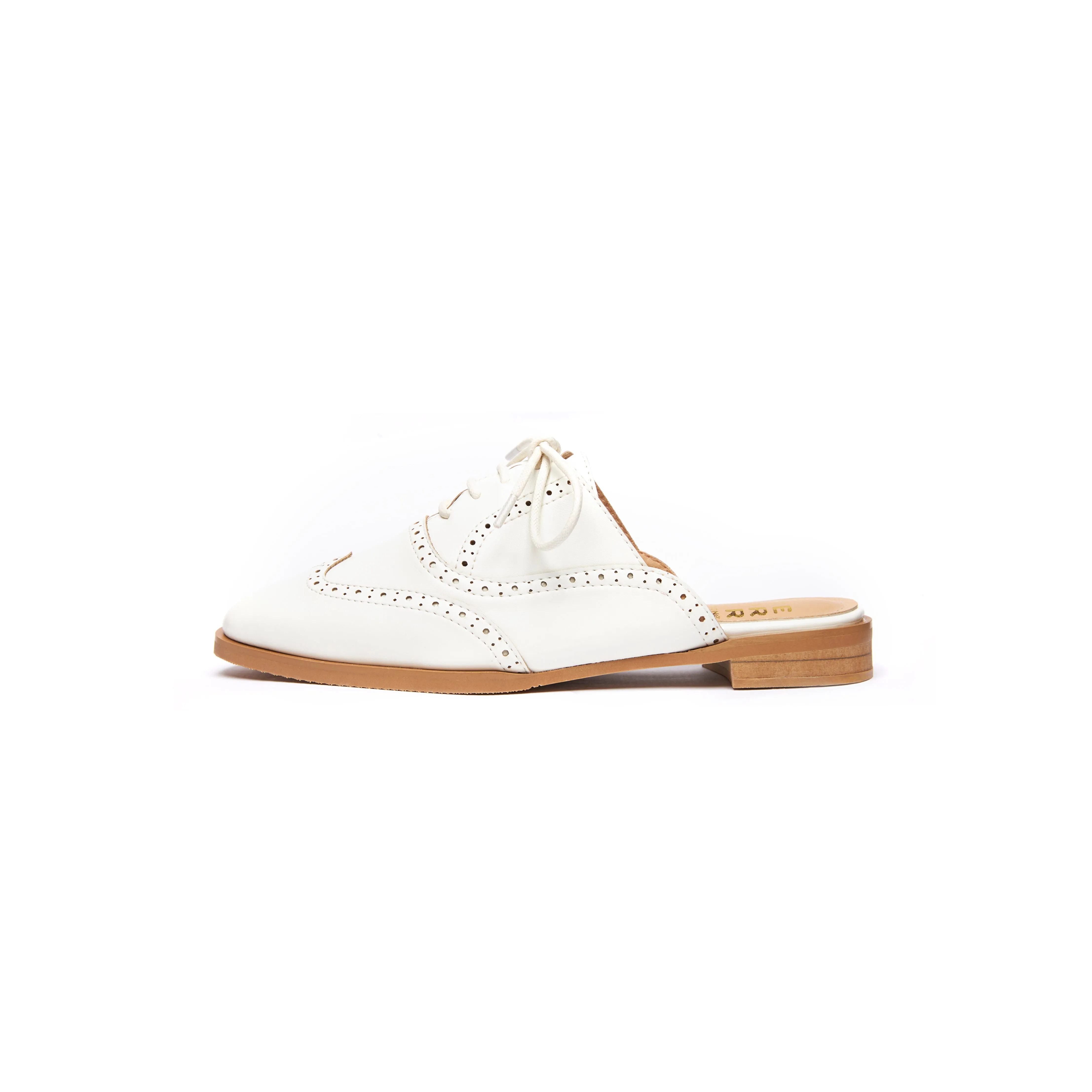 Kenya Wingtip Slippers - Beige ( BEI )