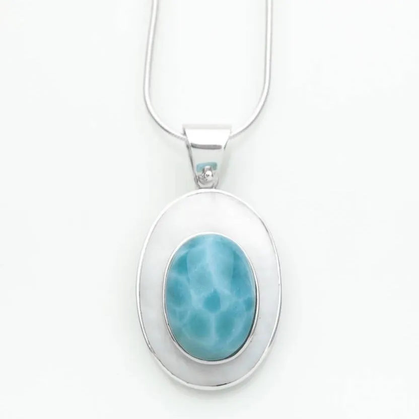 Larimar Pendant Amara