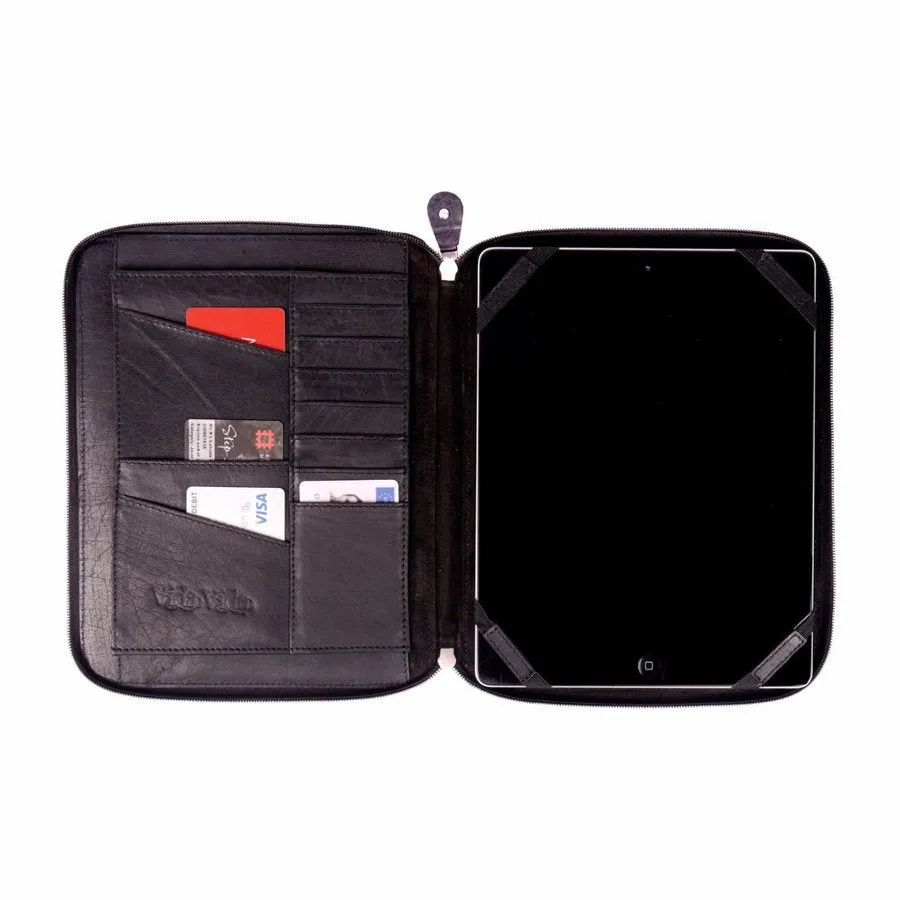 Leather iPad Case Organiser