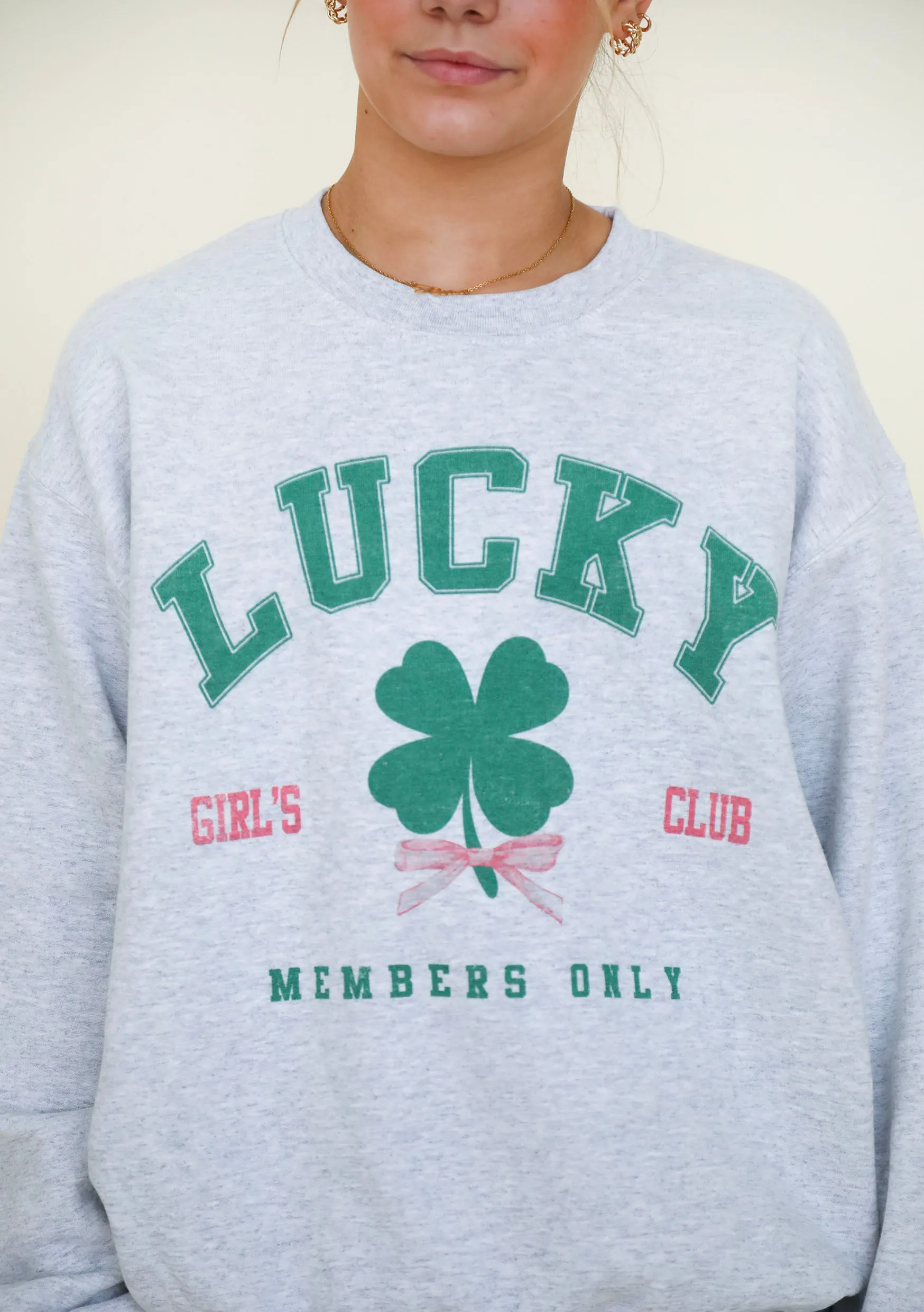 Lucky Girls Club Crewneck