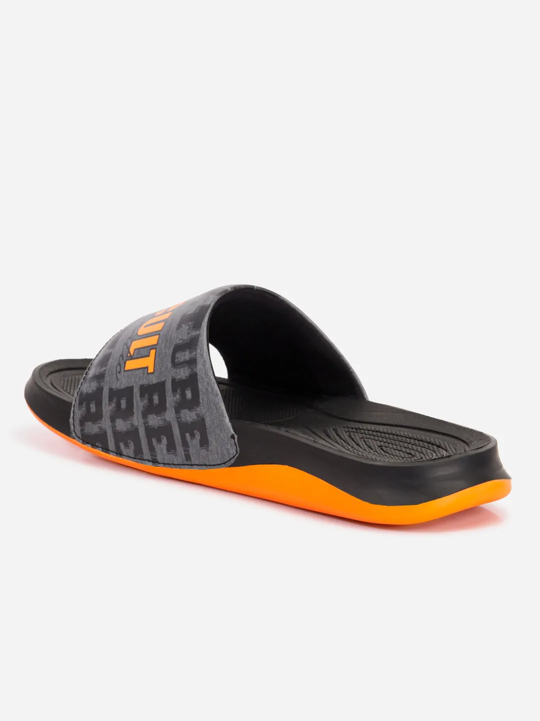 Men's Active Graphic Grey Slider (ID5205)