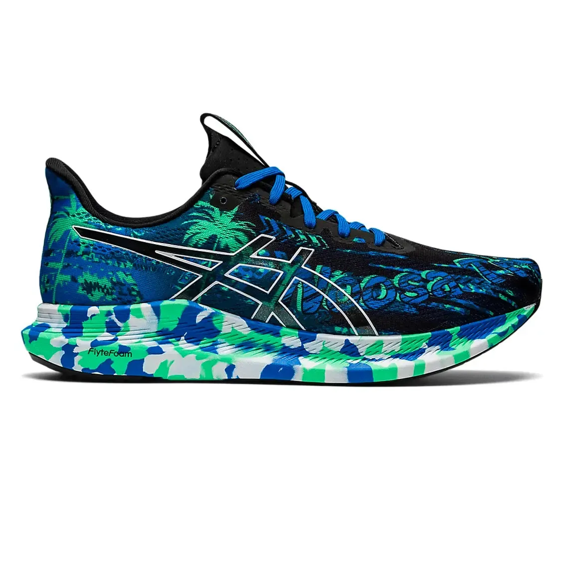 ASICS Mens Noosa Tri 14 Running Shoes in Black/White