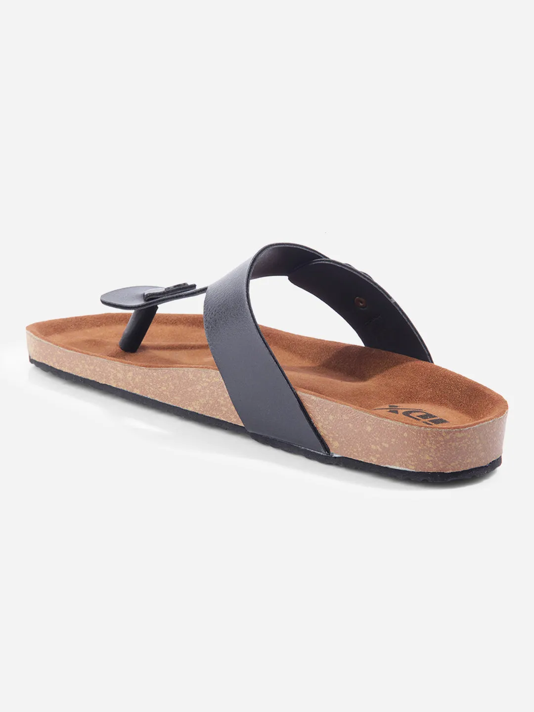 Men's Black Thong Sandal (IX5011)